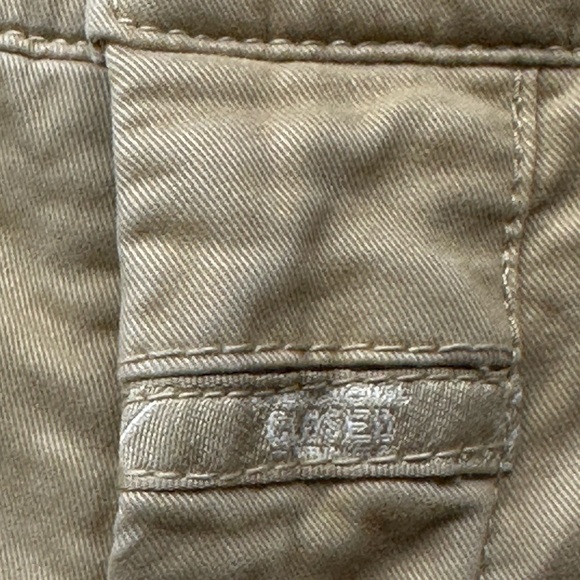 Closed Mawson Relaxed Pants Italian Fabric Soft Beige Size 26 (S) - Picture 10 of 13